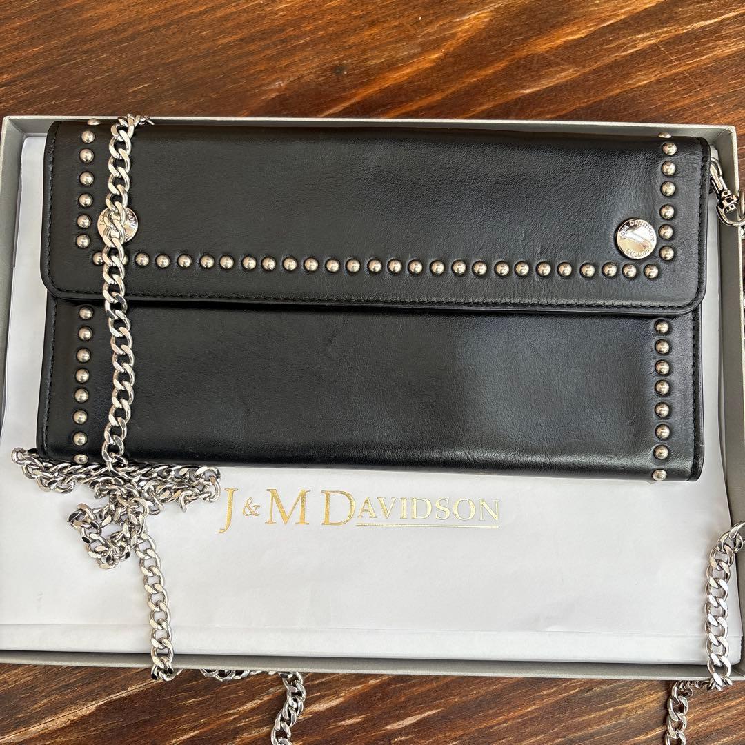J&M DAVIDSON（ジェイ&エム デヴィッドソン）スタッズ トラベルポーチ