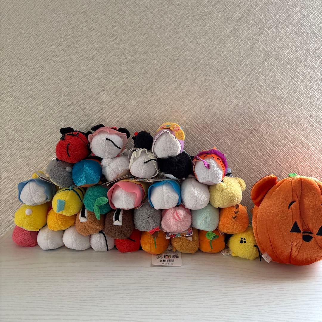 ディズニーストア　ツムツム　まとめ売り　ぬいぐるみ　忍者　限定　ディズニー　レア