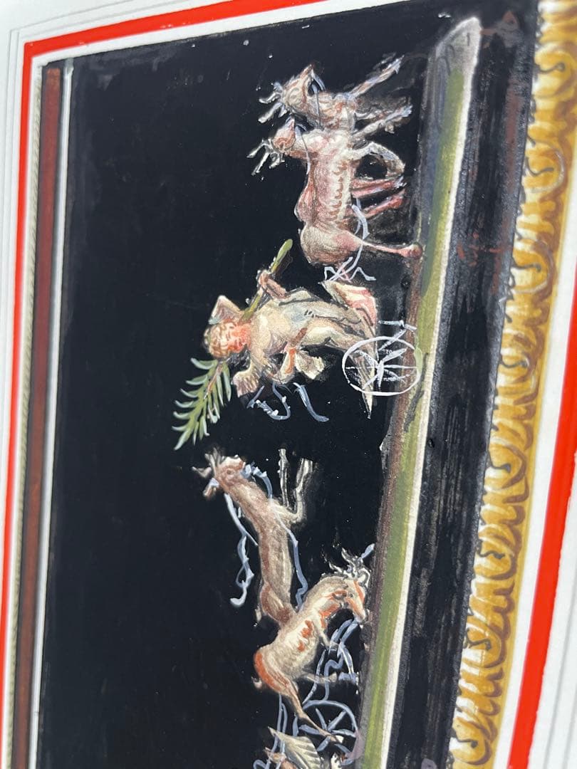 ポンペイ 壁画 複製