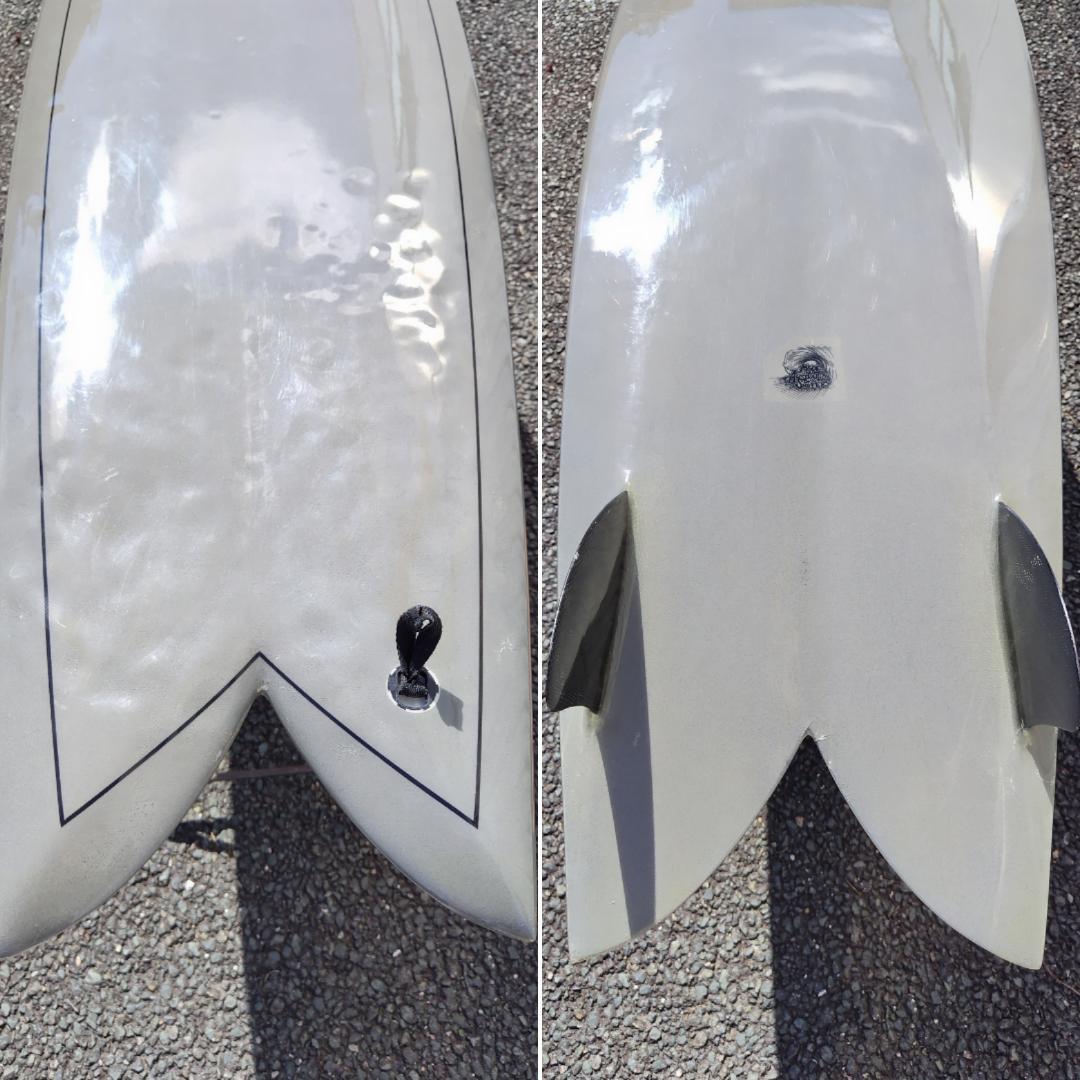 Dick Van Straalen HYDRO HULL FISH5’9” 中古