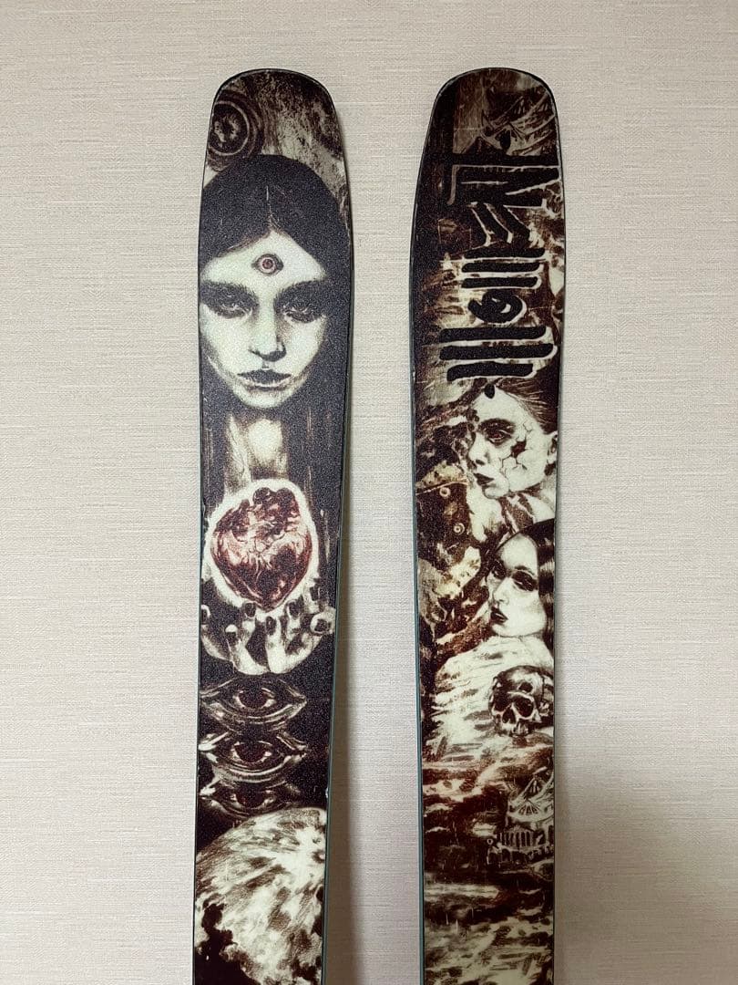 スキー板　moment UNDER WORLD 181cm