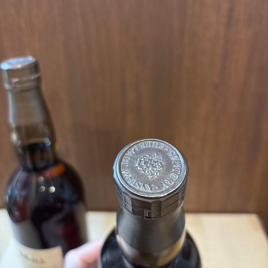 サントリーピュアモルトウイスキー　木桶仕込、古樽仕上　2点セット　未開封