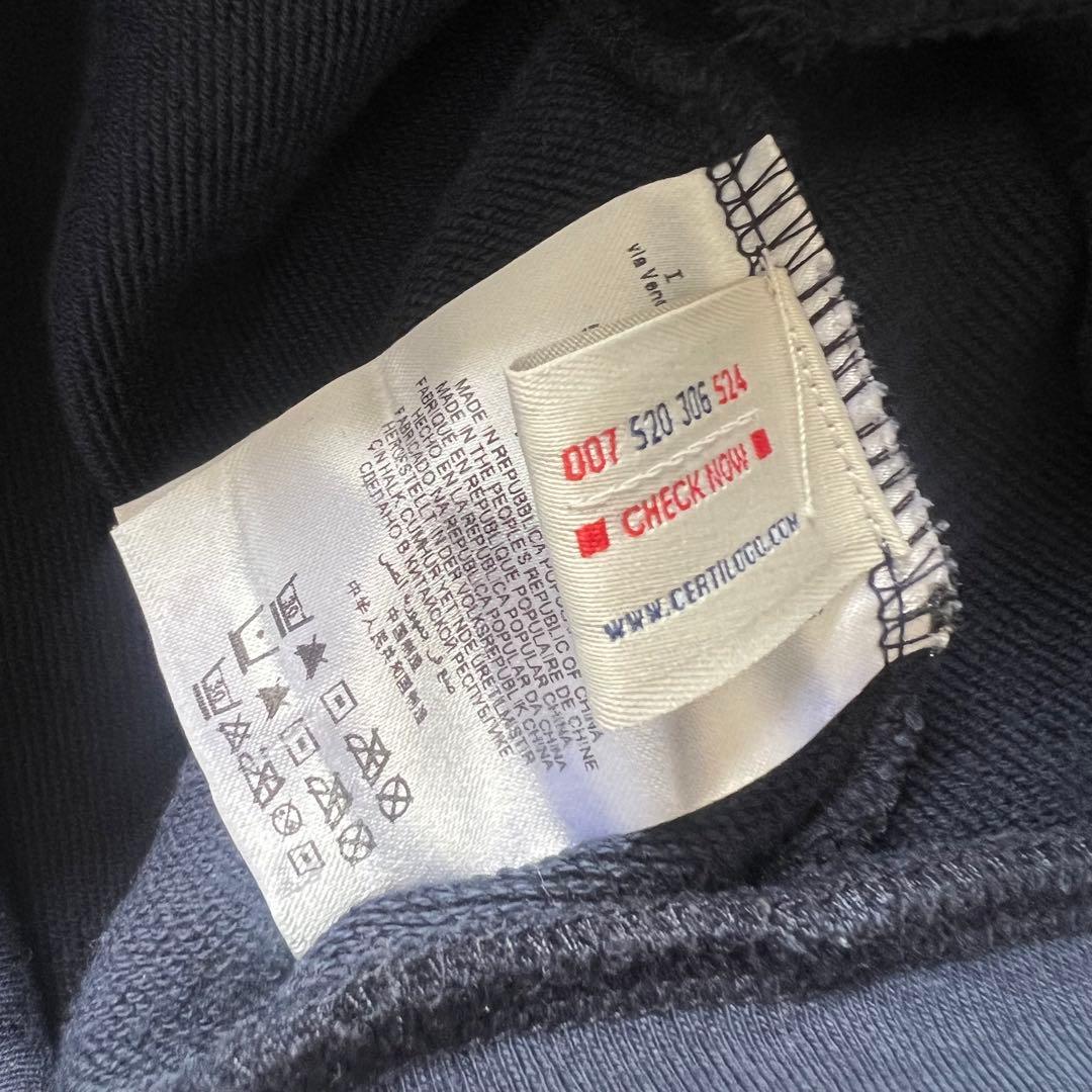 MONCLER モンクレール ジップ　ジャケット　メンズ　ロゴワッペン S 紺