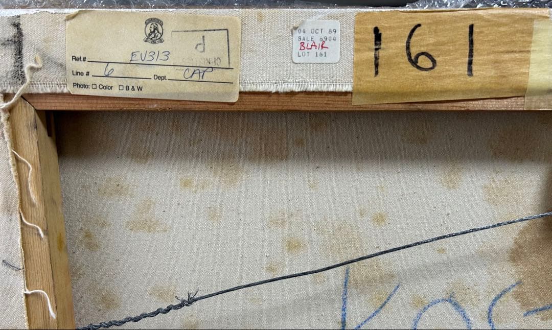 貴重一点物マークコスタビMARK KOSTABI 油絵BAPTISM1988