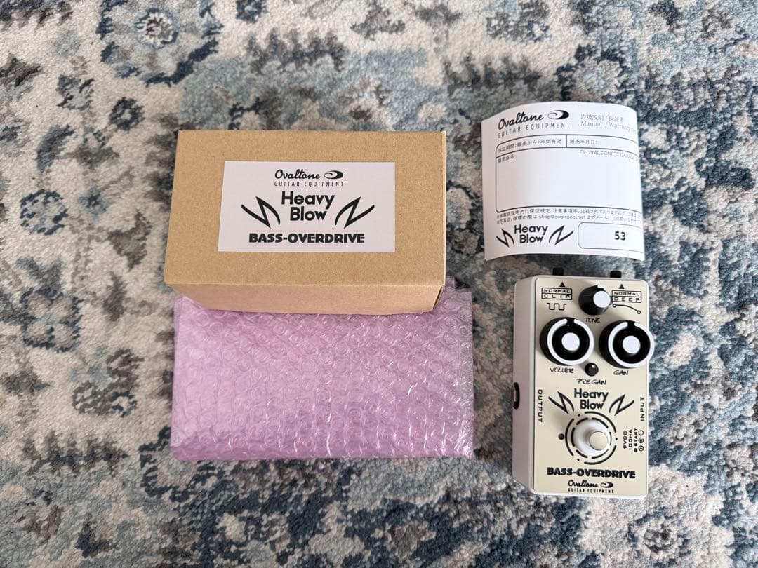 Ovaltone Heavy Blow ベースオーバードライブ