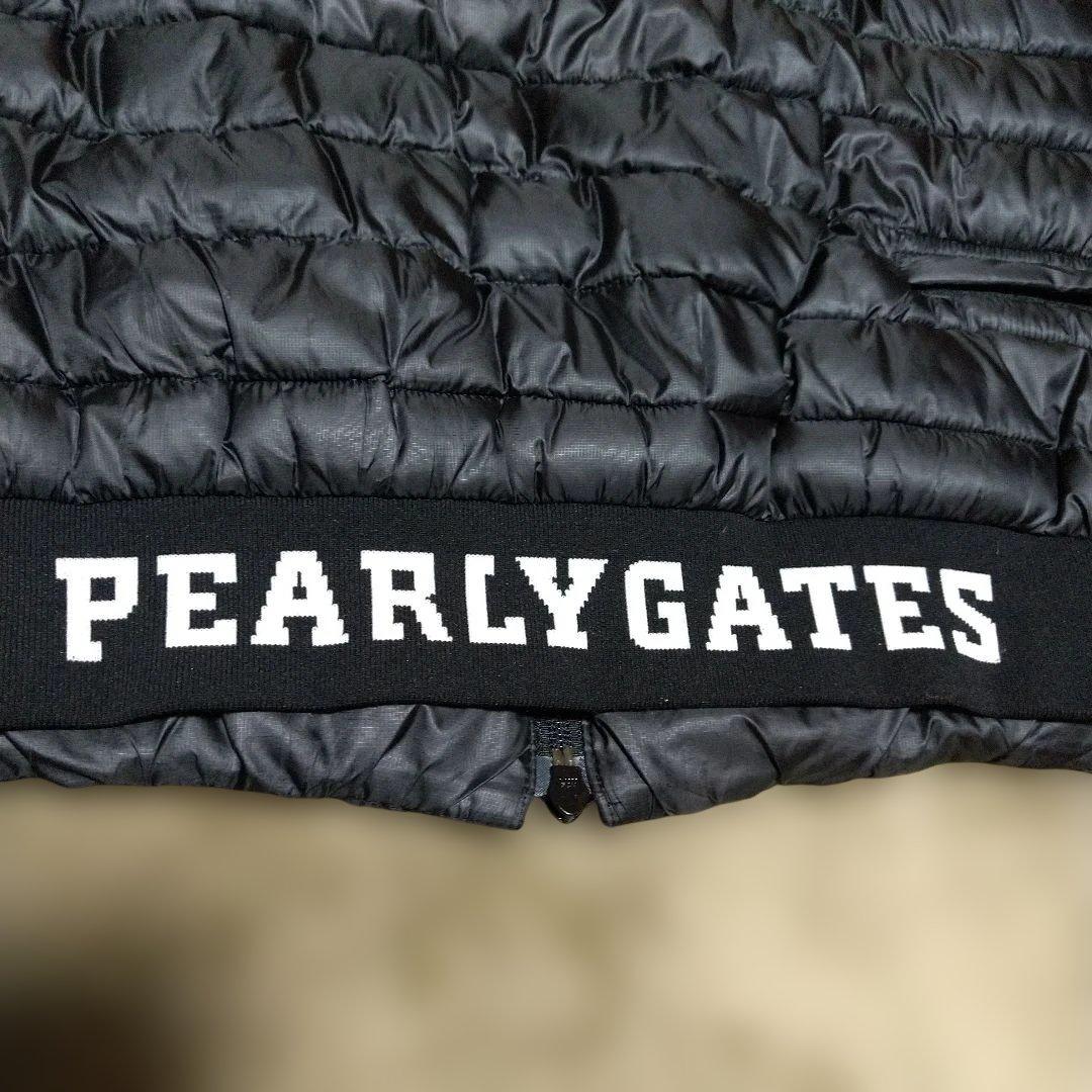 美品 PEARLY GATES パーリーゲイツ ブラック ダウンベスト サイズ4