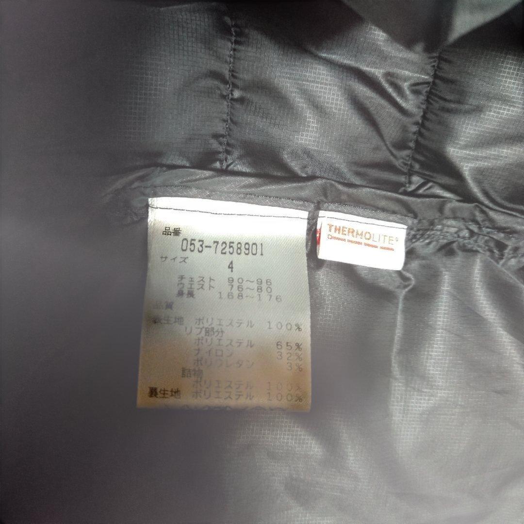 美品 PEARLY GATES パーリーゲイツ ブラック ダウンベスト サイズ4