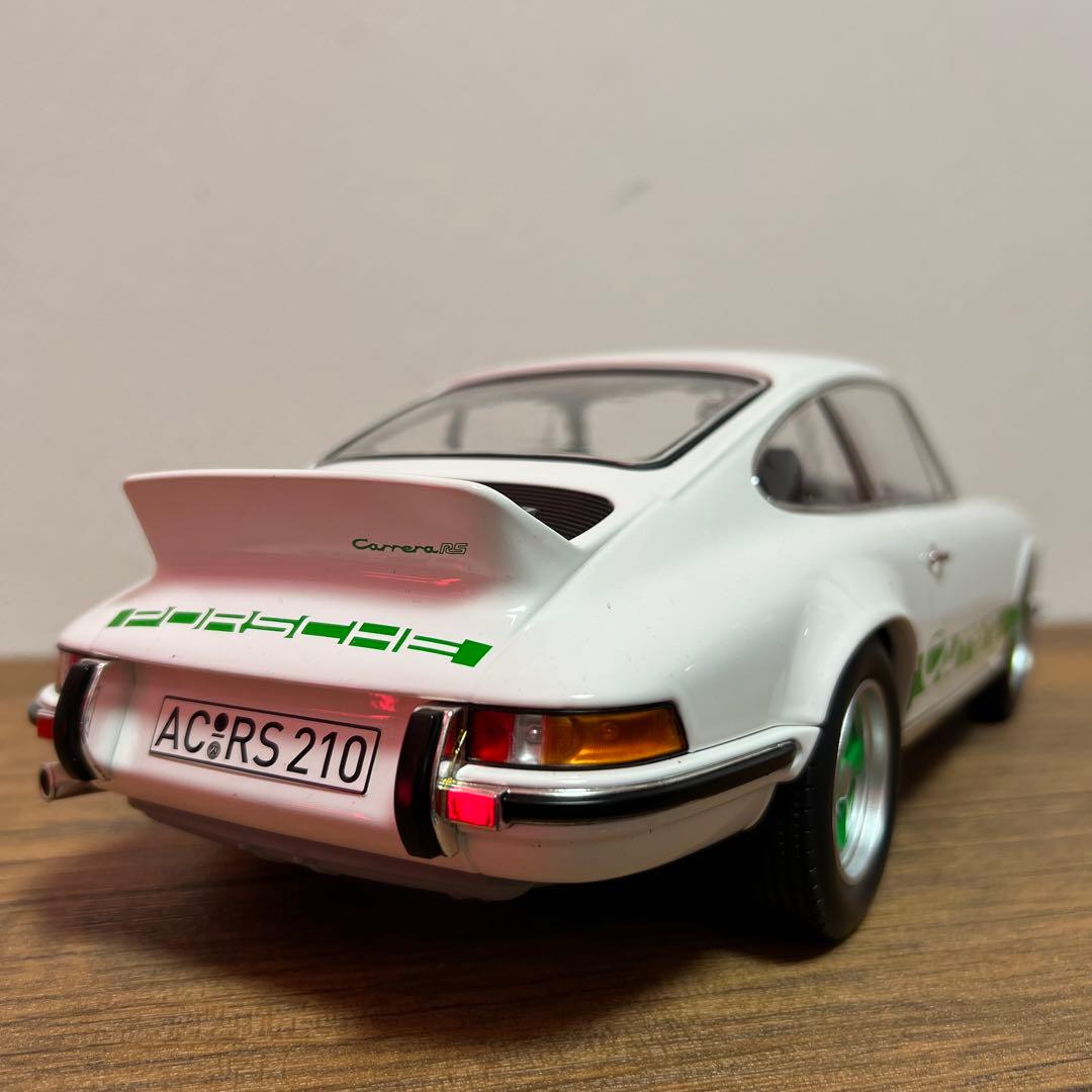 NOREVノレブ 1/12 ポルシェ 911 RS 1973 ホワイト/グリーン