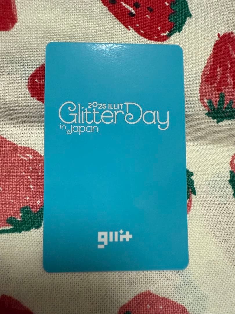 モカ ILLIT Glitter Day 2025 会場限定FCトレカ