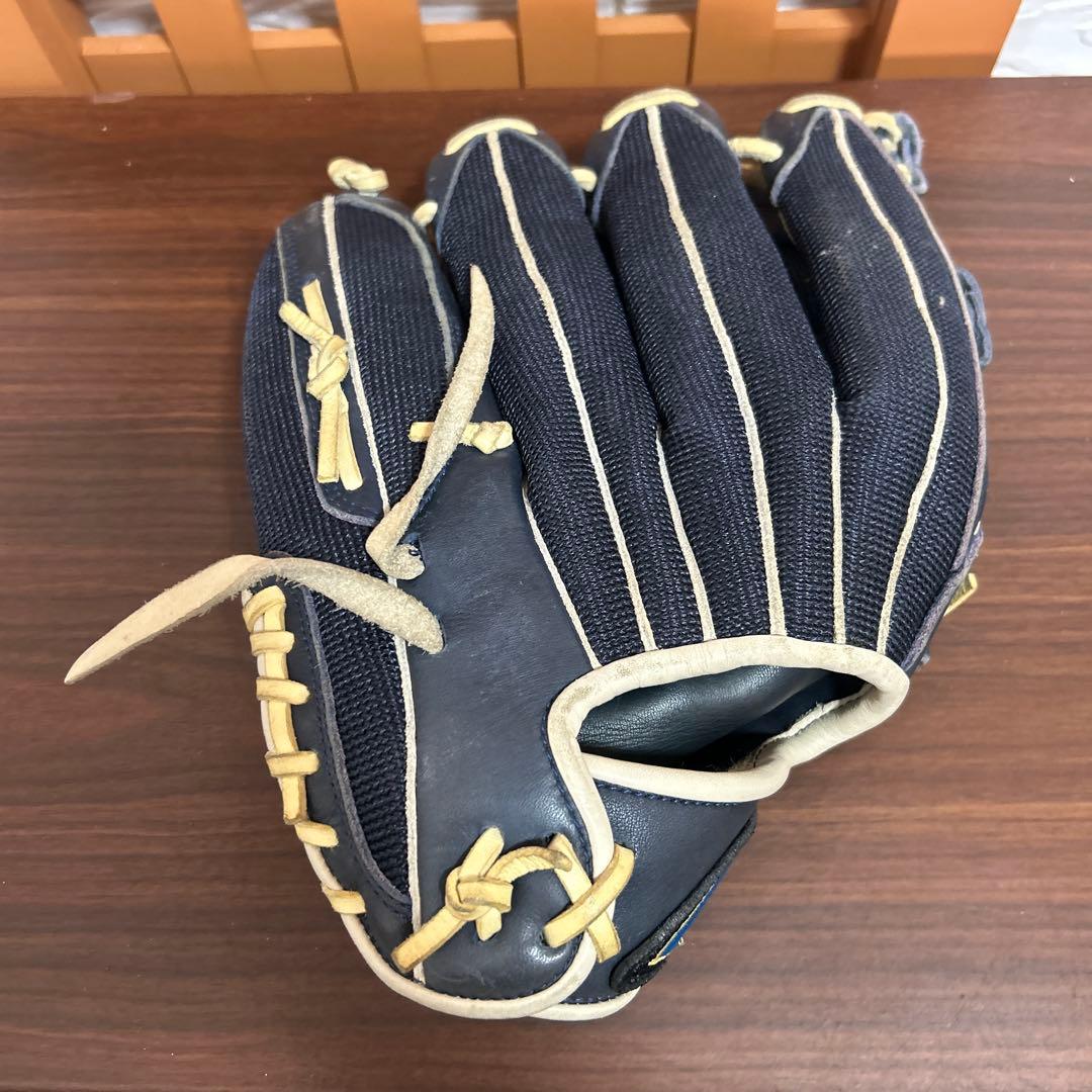 ミズノ タフィローズモデル 限定品 Mマークラベル 激レア 外野用 軟式グローブ