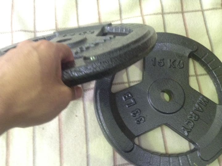 東大阪 引取りok! 15kgプレート×2枚 セット