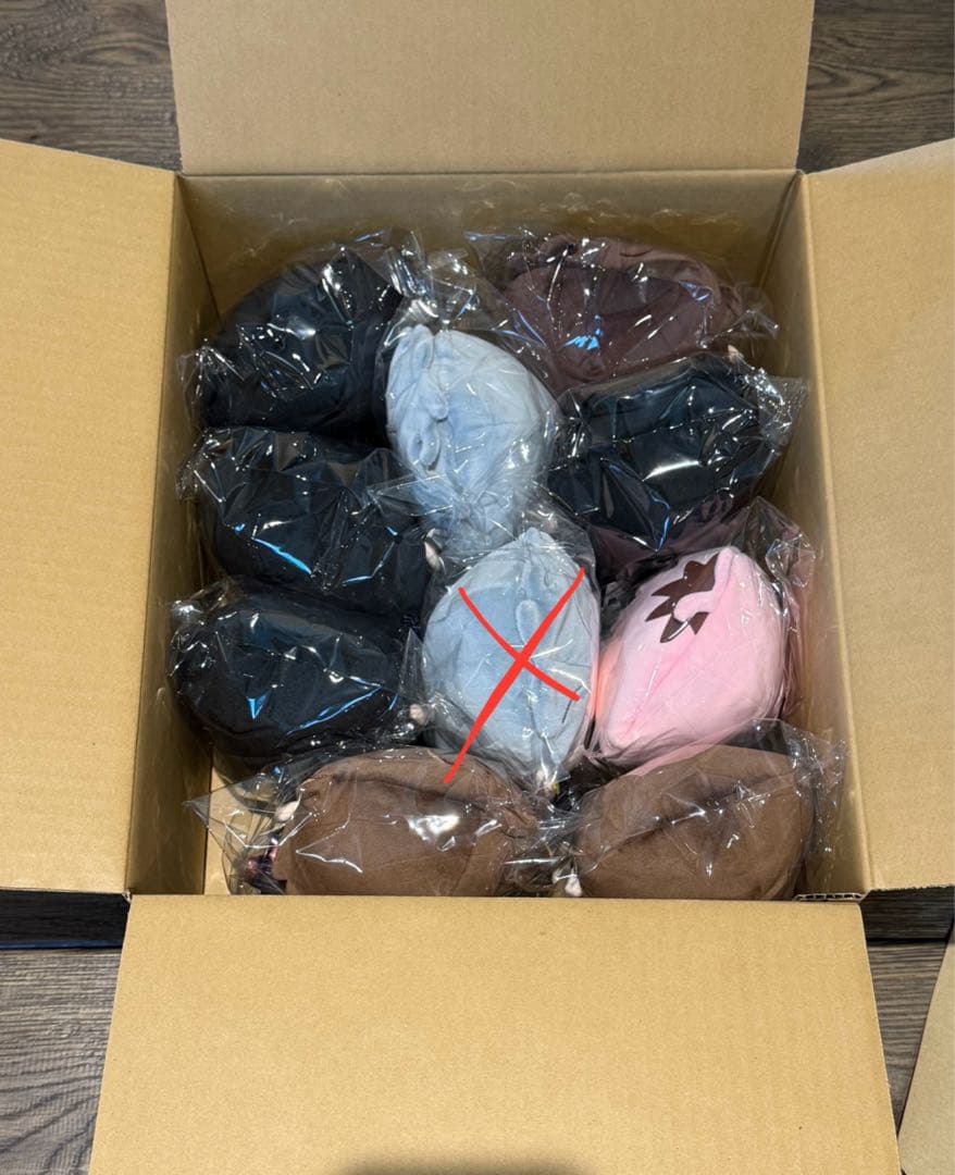 Man ビッグぬい✴︎すのチルぶら下がらないシリーズ　9人