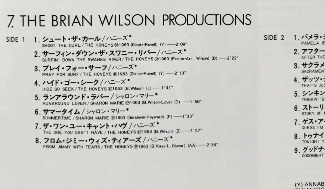 『ＴＨＥ・ＢＥＡＣＨ・ＢＯＹＳ／ ＣＡＰＩＴＯＬ・ＹＥＡＲＳ…（７枚組ＬＰ』中古