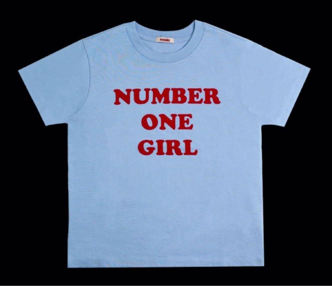 BLACK PINKロゼ rosie Number One Girl Tシャツ