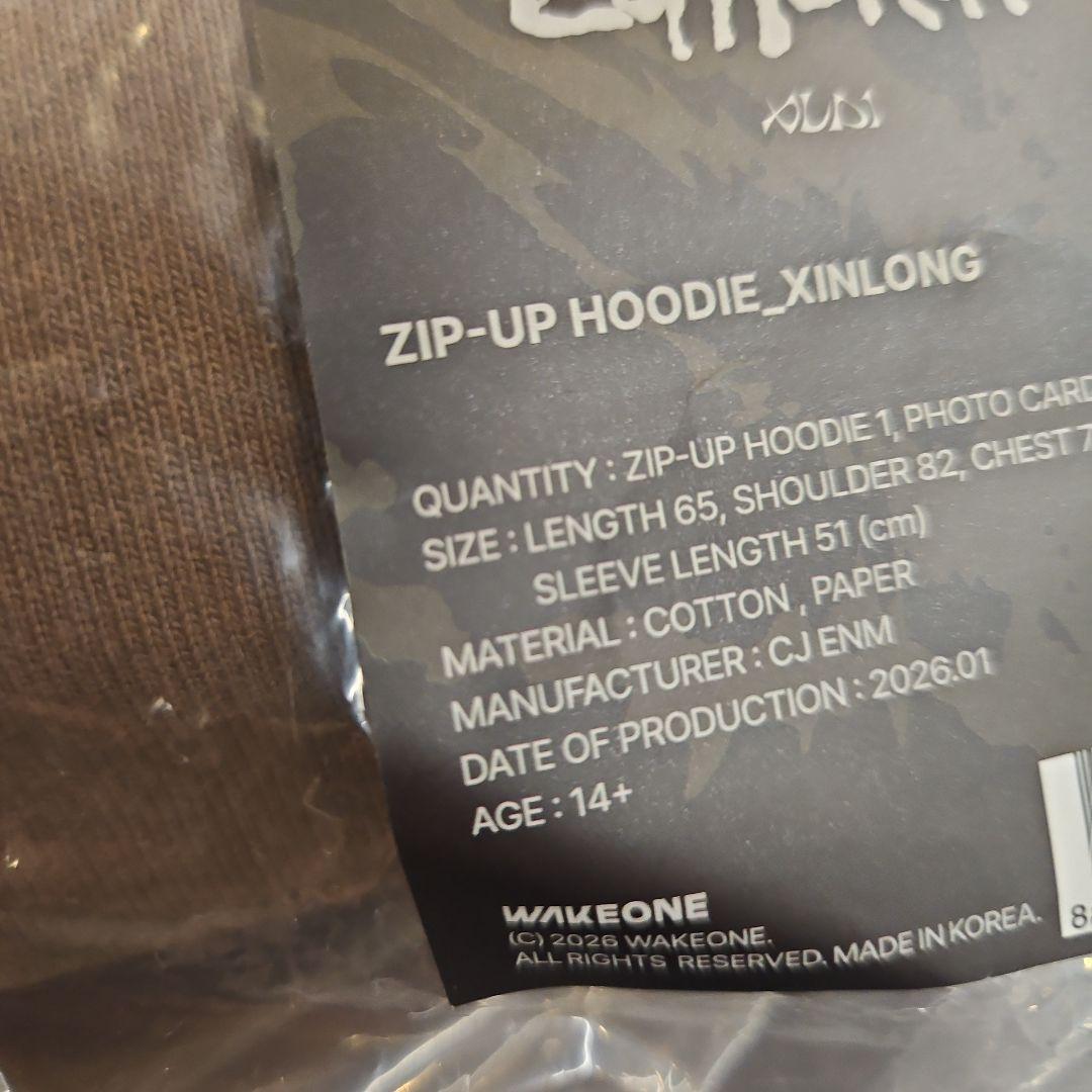 シンロン フーディー トレカ 韓国 EUPHORIA ポップアップ ALD1