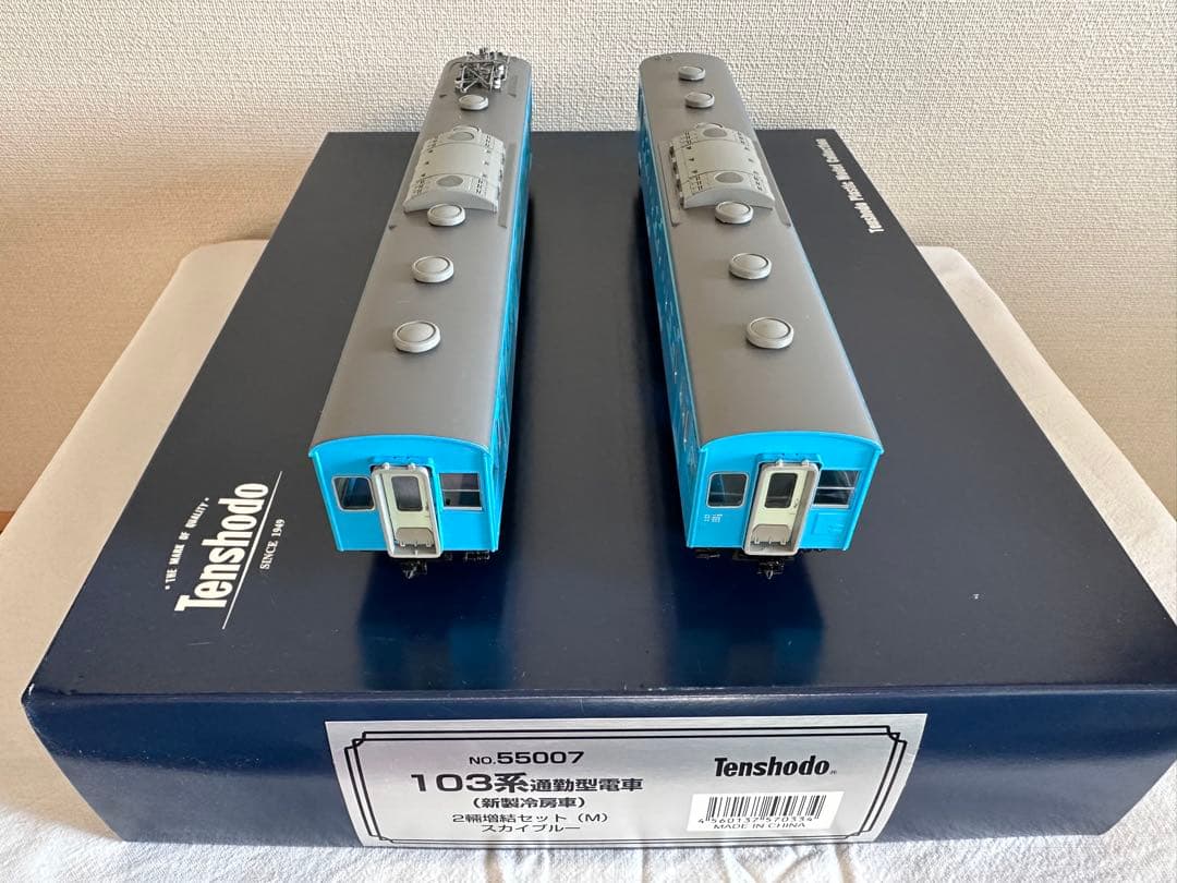 天賞堂　103系　スカイブルー　6両