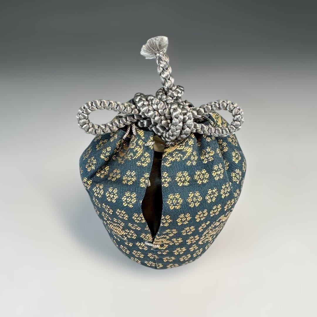 【茶道具】信水窯　丹波文琳茶入（共箱）★送料込★