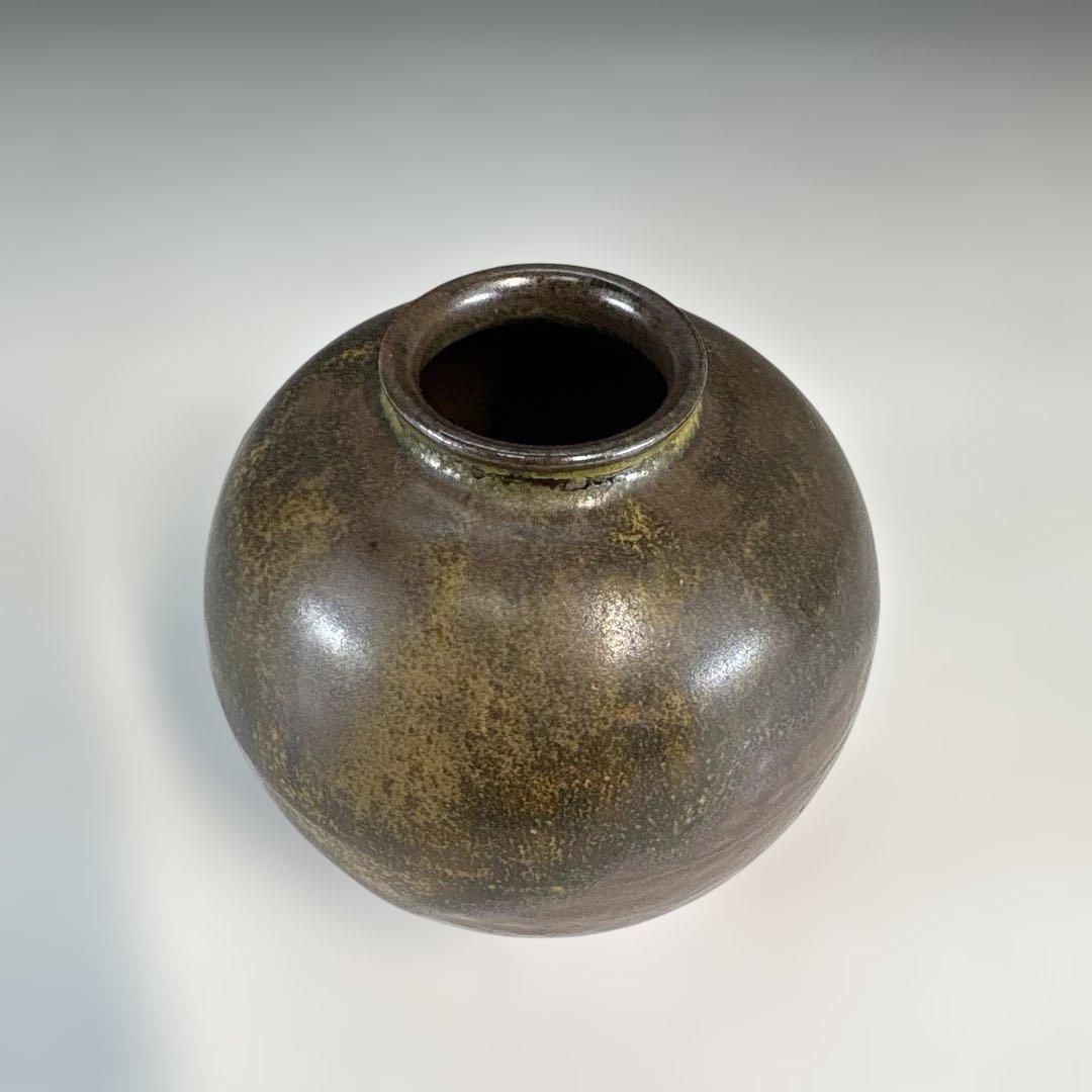 【茶道具】信水窯　丹波文琳茶入（共箱）★送料込★