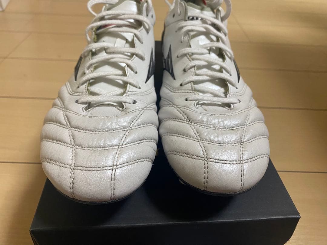 超美品　Mizuno ミズノ　モレリアネオ4 JAPAN ホワイト 25.5㎝