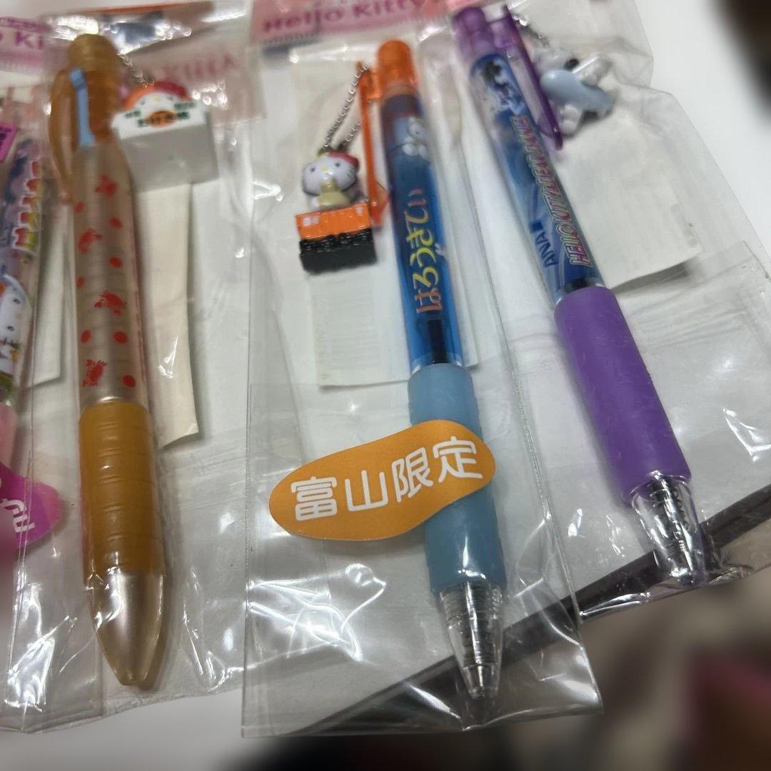 地域限定キティ　ボールペンシャーペンセットご当地キティサンリオキティちゃん10本