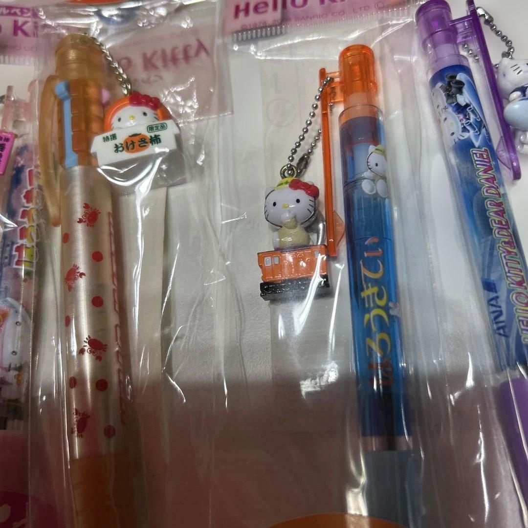 地域限定キティ　ボールペンシャーペンセットご当地キティサンリオキティちゃん10本