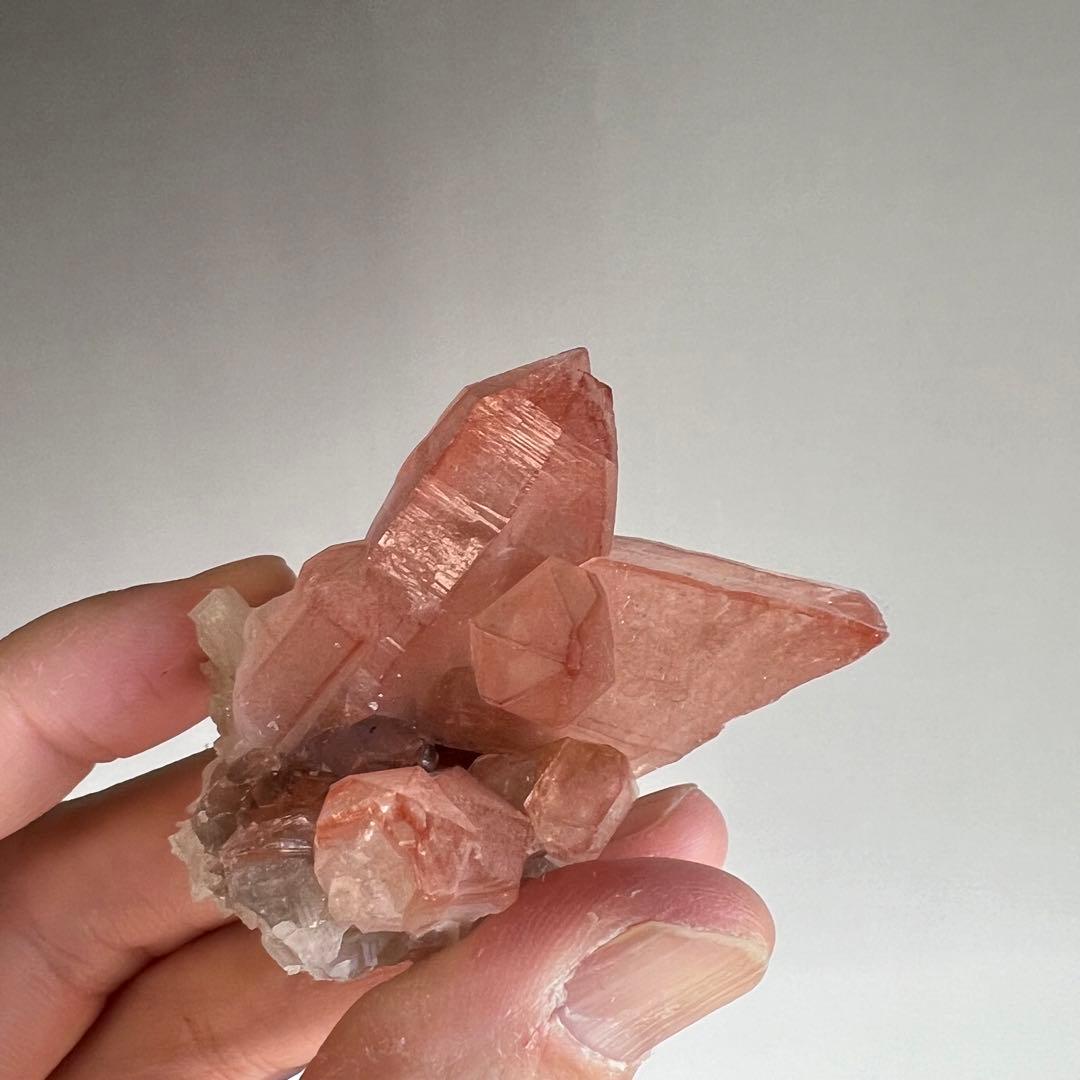 超レア　ストロベリーレムリアン　ディアマンティーナ産　クラスター　33