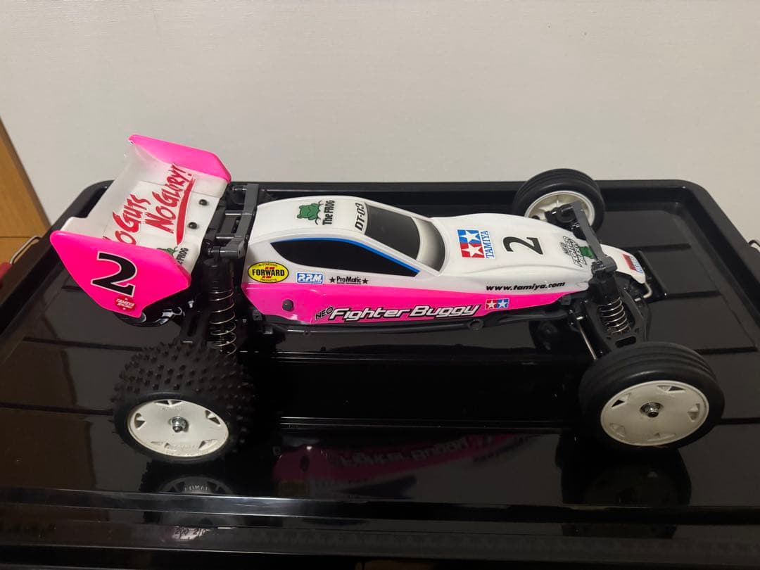 タミヤ DT-03 ネオマイティフロッグ 一回走行 タイヤ付属