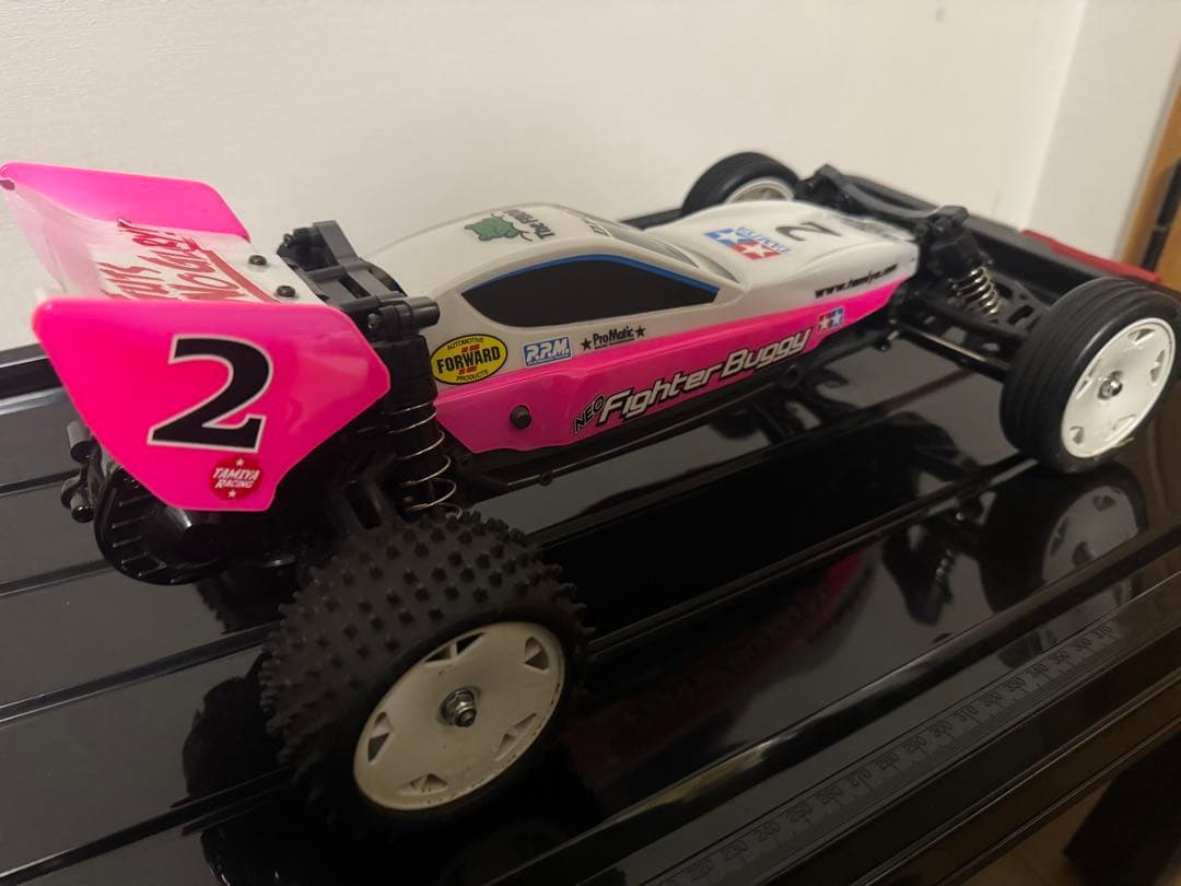 タミヤ DT-03 ネオマイティフロッグ 一回走行 タイヤ付属