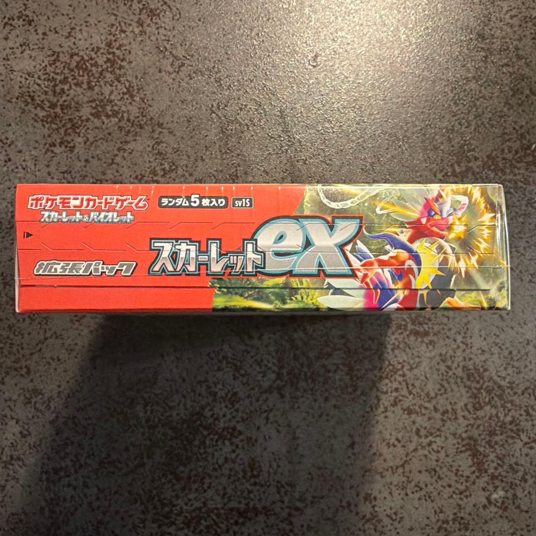 ポケモンカードゲーム スカーレットex 1BOX シュリンク付き