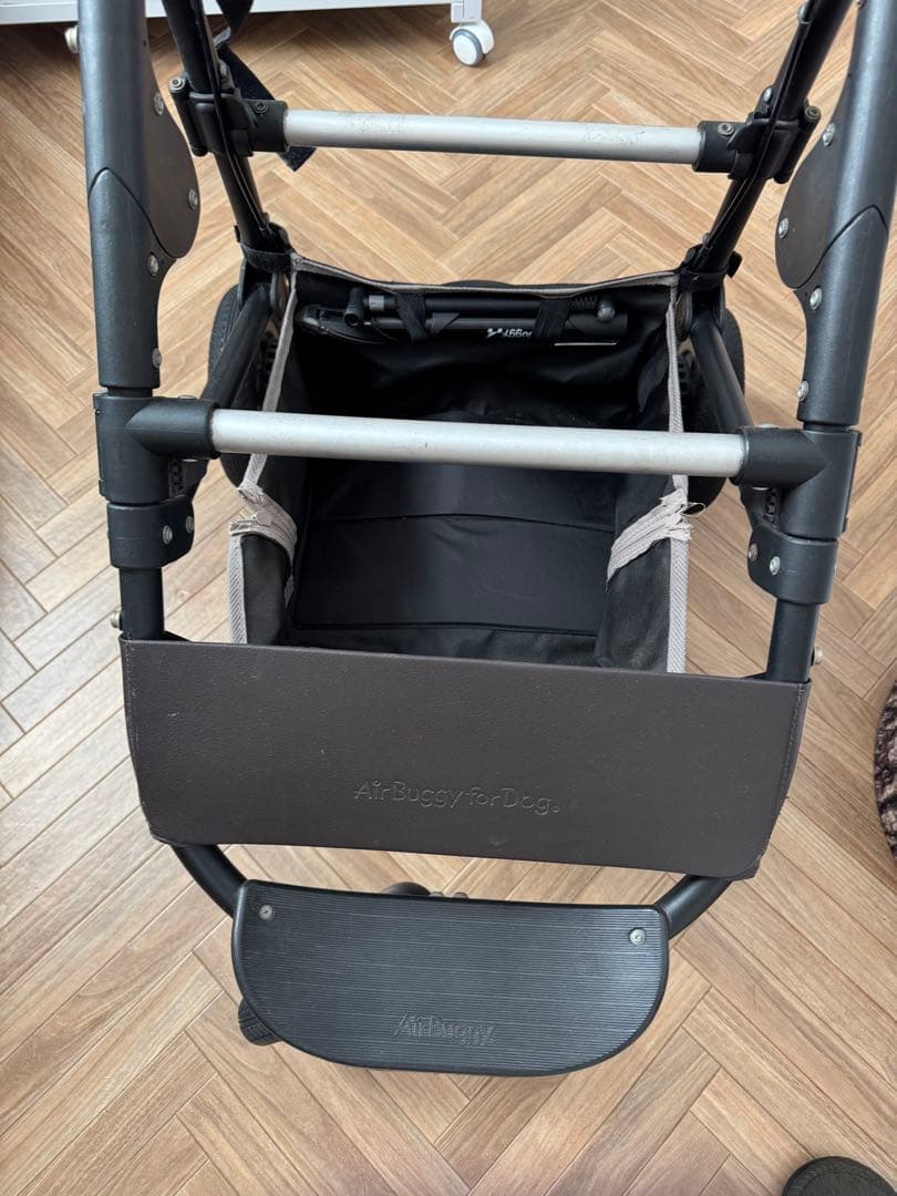 エアバギー フレームブレーキ付き 合皮レザーエスプレッソ色