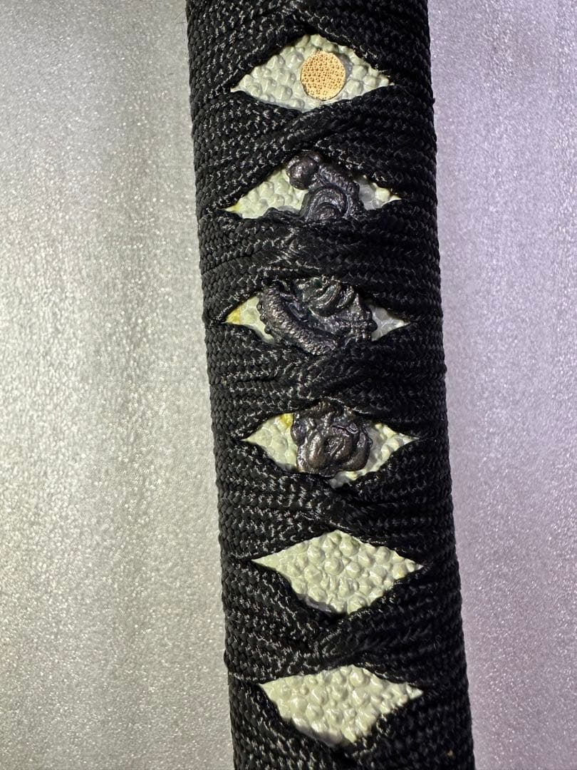 新品 薄刃 樋入り刀身 模造刀 打刀 黒鞘　鞘付き長さ約103cm