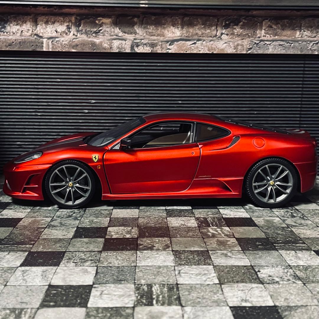 カスタム品 1/18 Mattel Elite フェラーリ 430スクーデリア