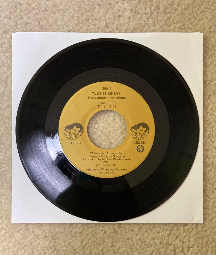 洋楽 Troubadours International - Let It Grow