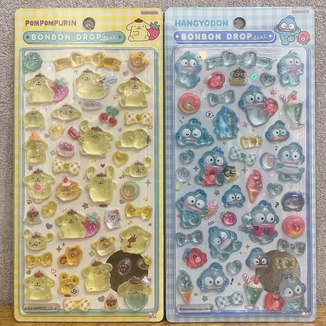 ボンボンドロップシール サンリオ第2弾 サンリオmini 全種類セット