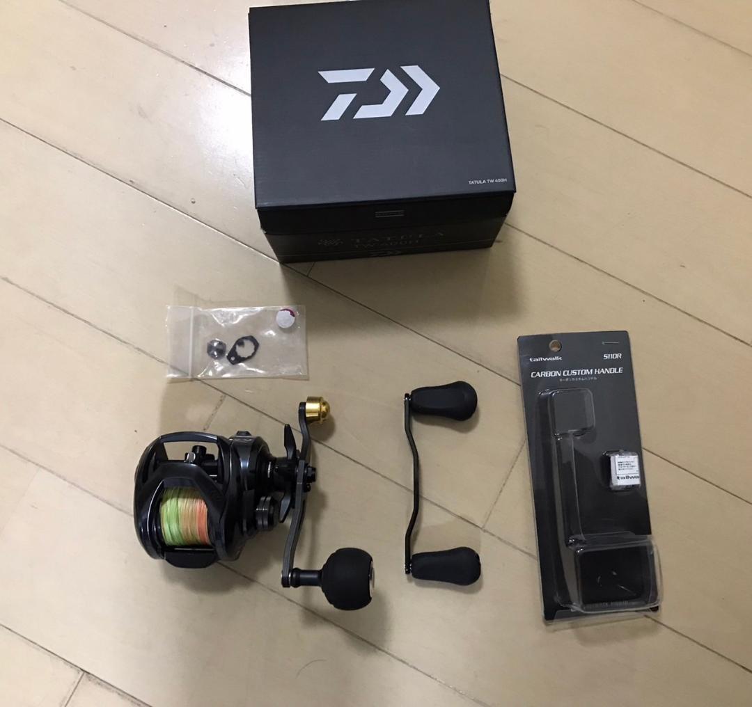 ダイワDAIWA タトゥーラTW 400H・右ハンドル