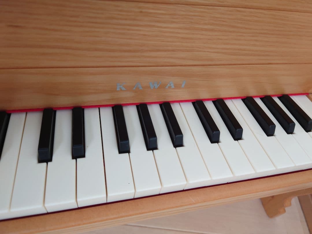 KAWAI アップライトピアノ ナチュラル 美品 ミニ おもちゃ ピアノ