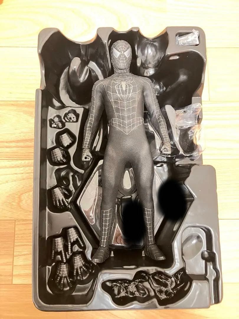 ゆ*ろ様 ホットトイズ　スパイダーマン　ブラックスーツ