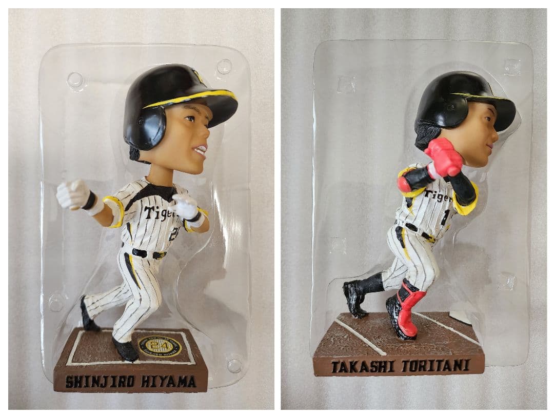 阪神タイガース　ボブルヘッドフィギュア　ファンクラブ限定販売品　セット
