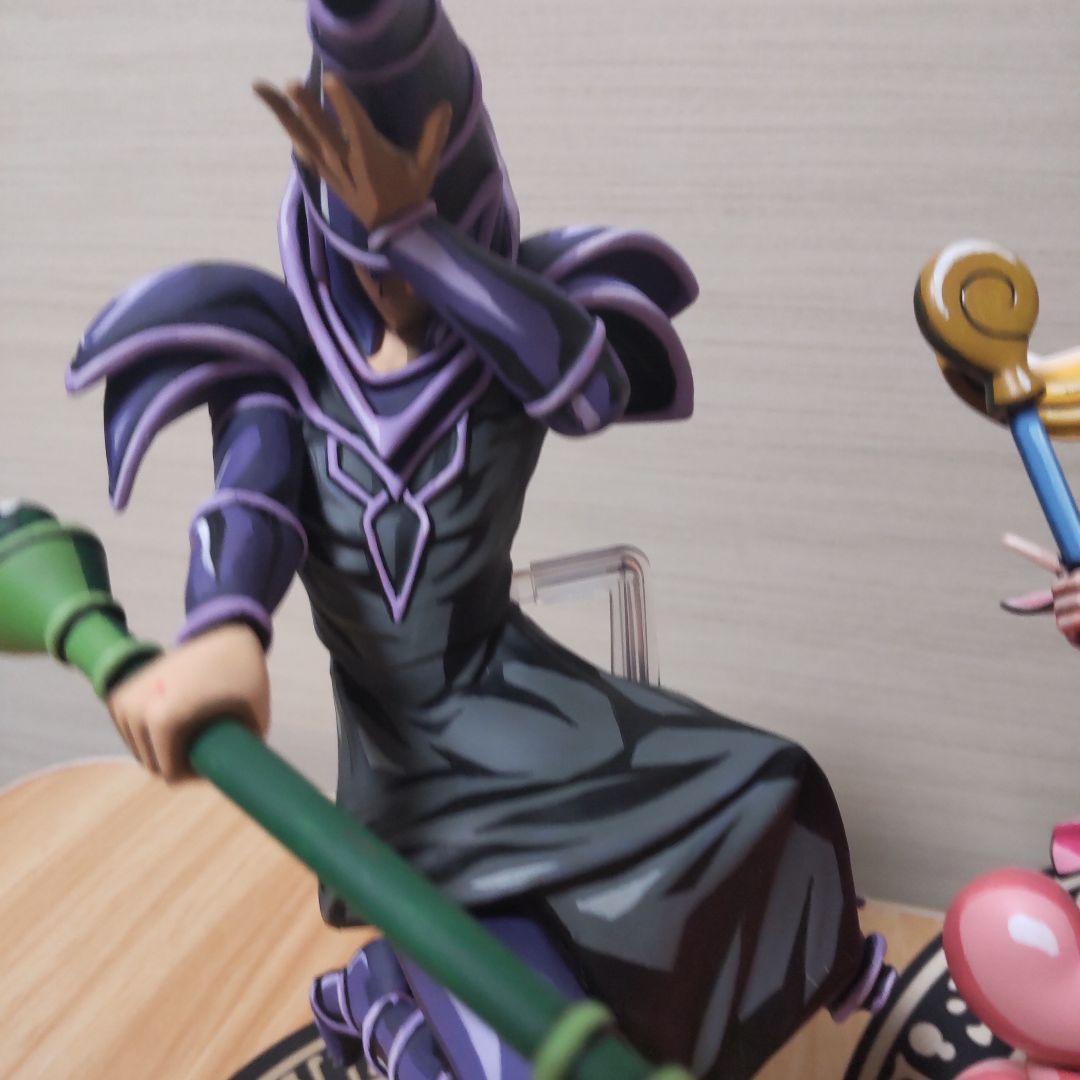 ブラックマジシャン ブラックマジシャンズガール 遊戯王リペイントフィギュアセット