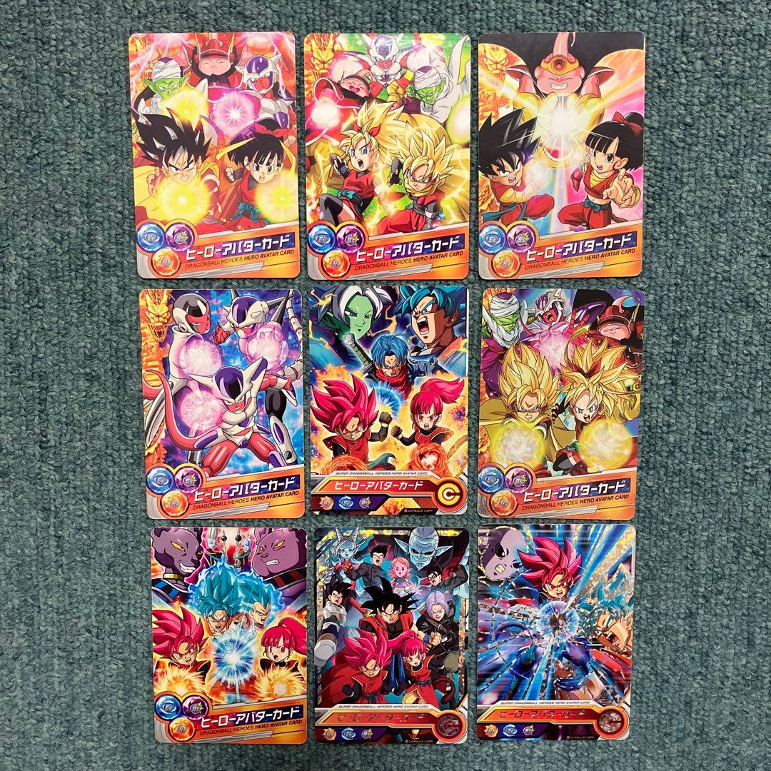 ドラゴンボールヒーローズ　傷ありヒーローアバターカード94枚まとめ売り