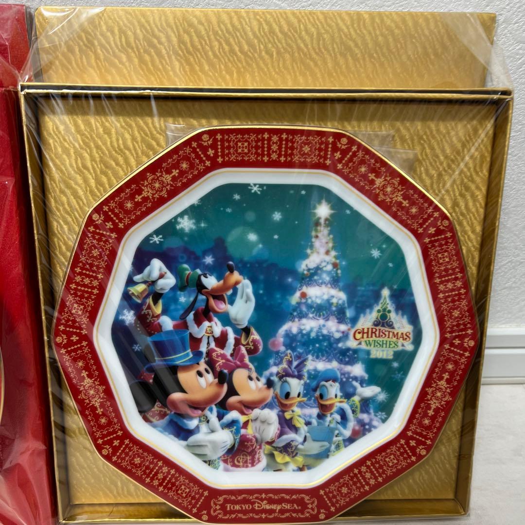 東京ディズニーランド クリスマスプレートセット　2012