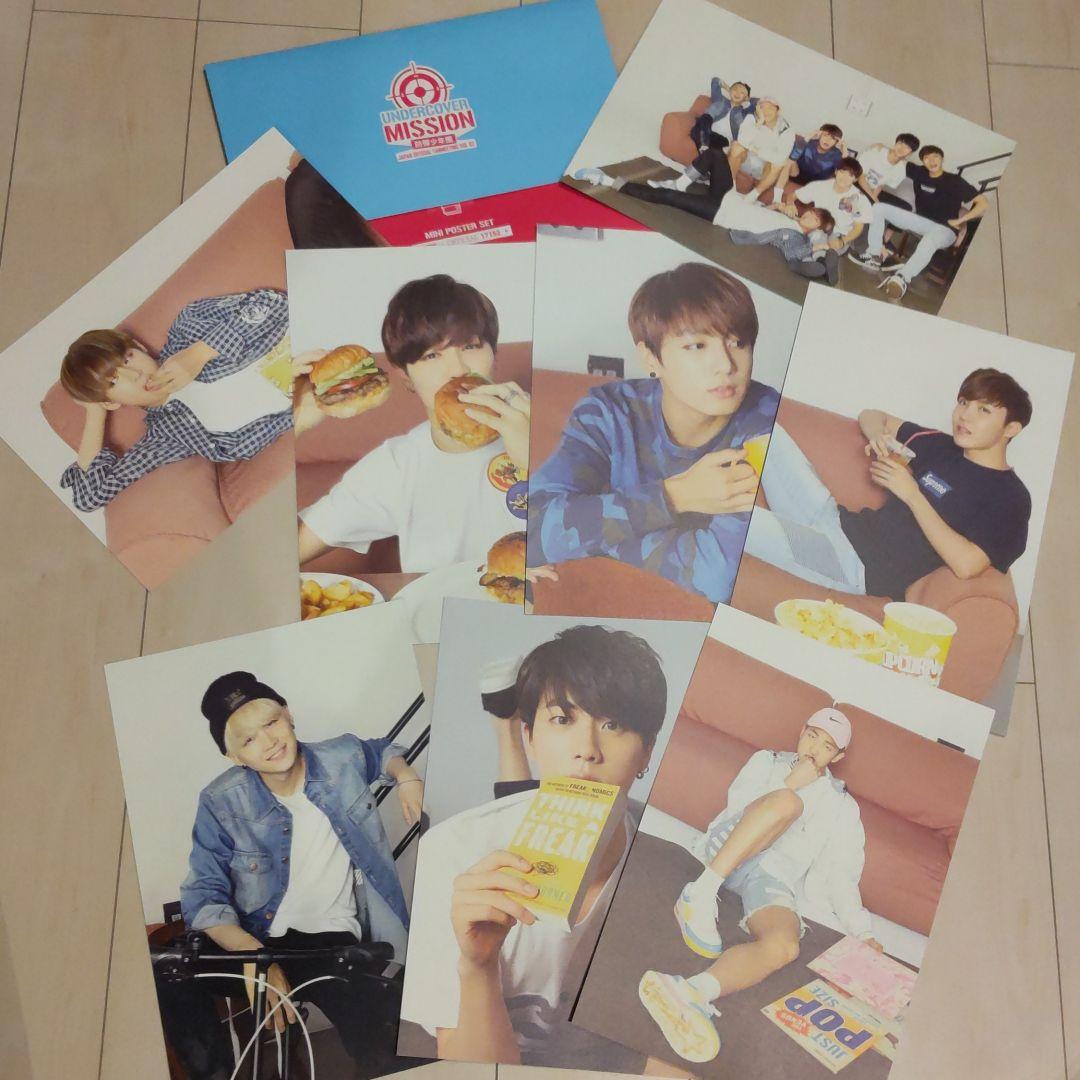 BTS【BEGINS【アンカバ　ミニポスター