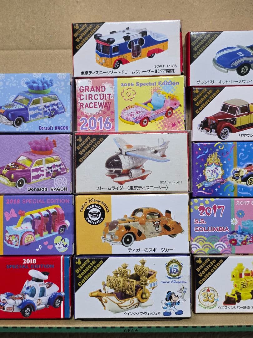 トミカ　ディズニートミカ詰め合わせ14台