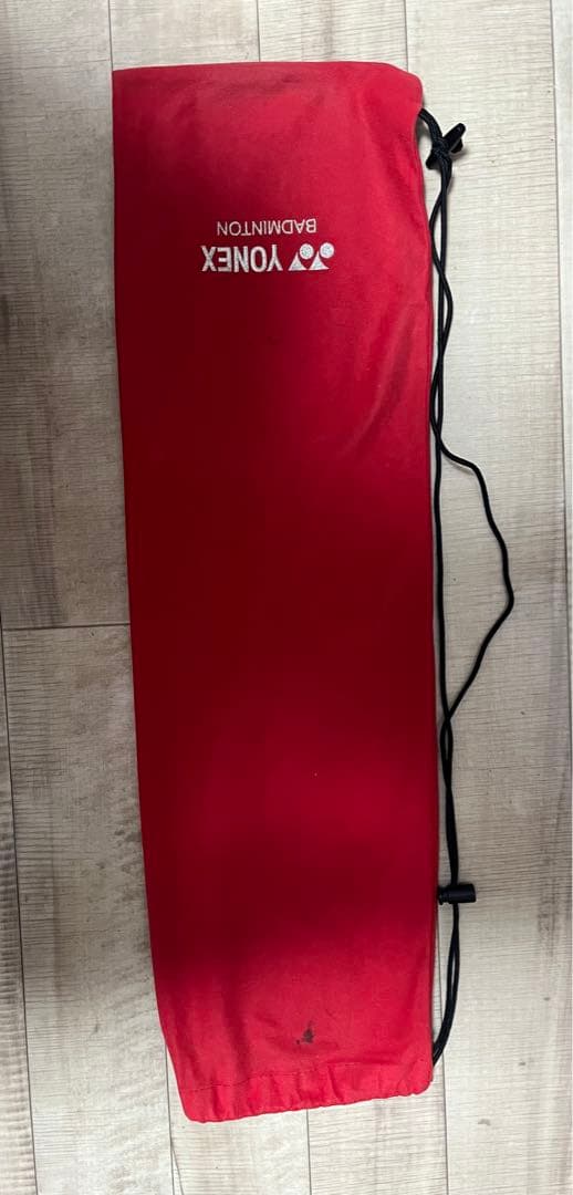 YONEX バドミントンラケットデュオラ7ラケットケース黒赤2個付き