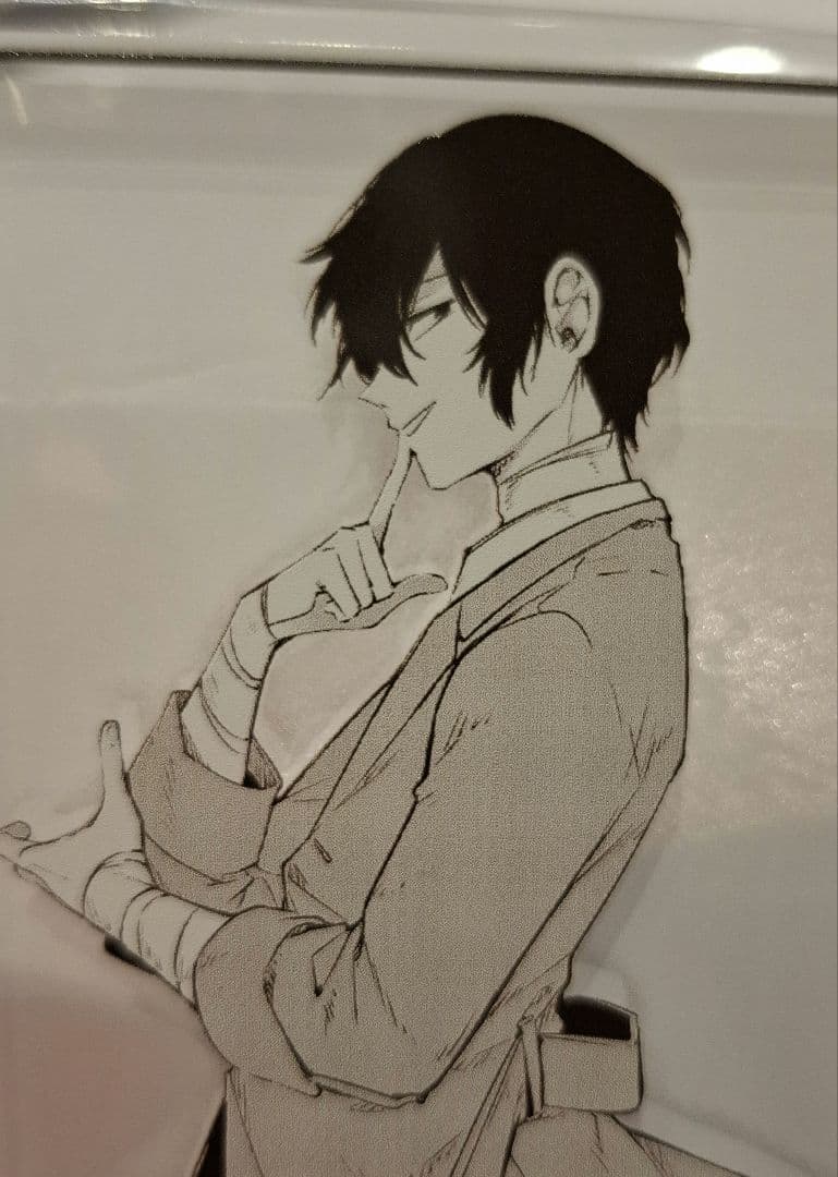 文豪ストレイドッグス 太宰治 コマプレートスタンド セット