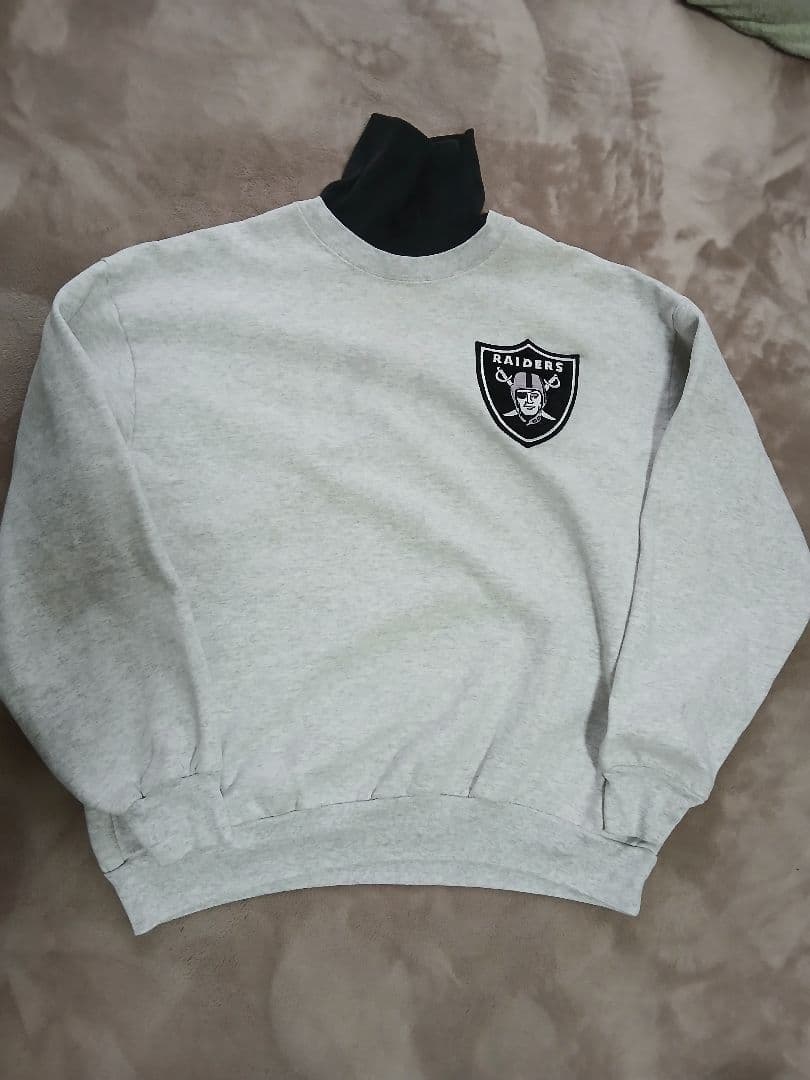 レイダース　RAIDERS スウェット 90s USA製　NFL 激レア