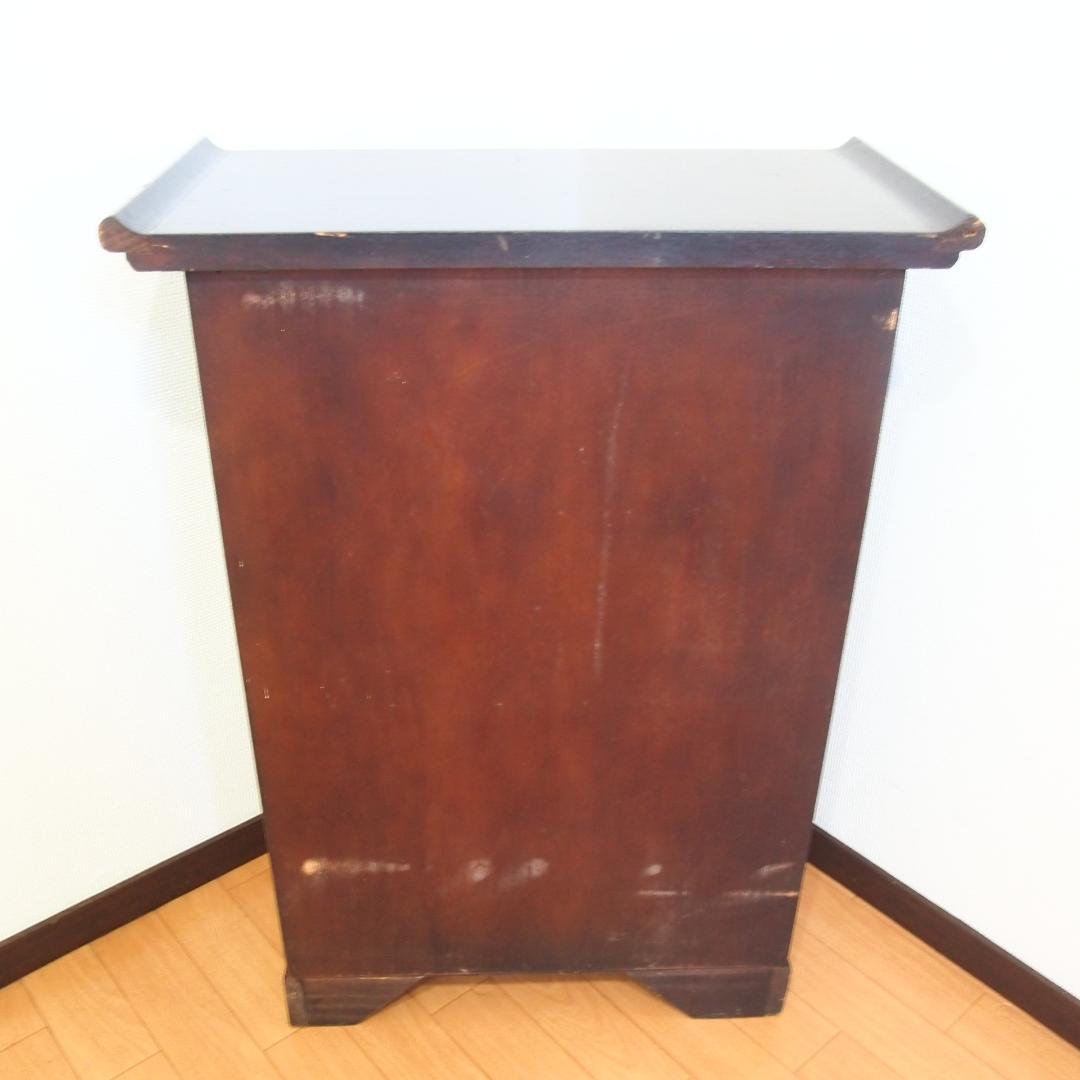 【良品】李朝家具 薬箪笥 隠し収納付き チェスト/小物入れ 蝶番金具 インテリア