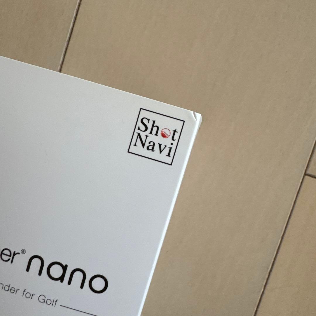 【新品】ショットナビレーザー距離計　ブラック LASERSNIPERNANOWH