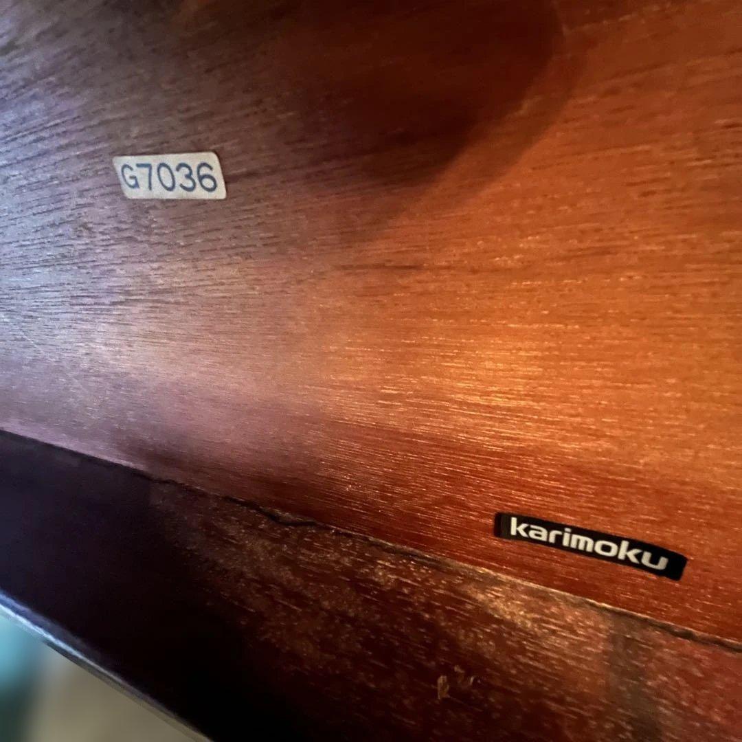 カリモク センターテーブル ローテーブル 木製