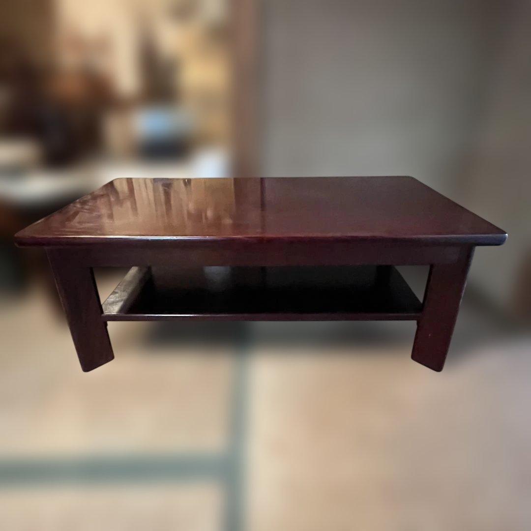 カリモク センターテーブル ローテーブル 木製